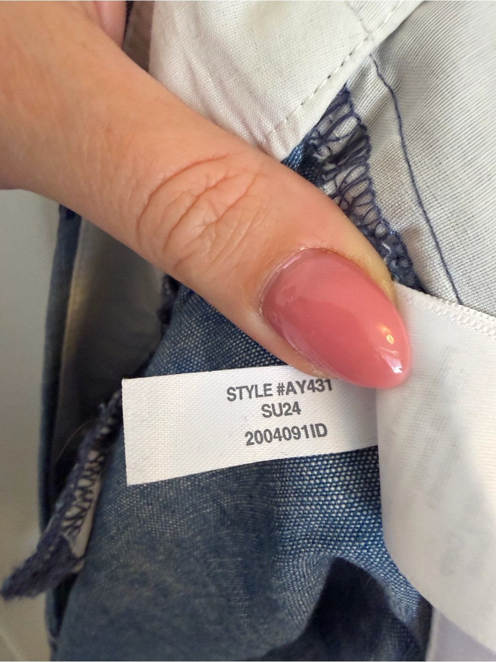 J. Crew 5" classic chambray short Blue Cotton Size 10 preppy casual nautical - Picture 12 of 12